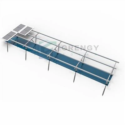 Saulės antžeminis montavimas Pv moduliui