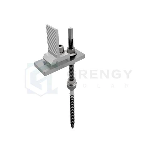 Flat Roof Solar Mounting Bracket (Aluminum Alloy) Flat Roof Solar Mounting Bracket (Aluminum Alloy)