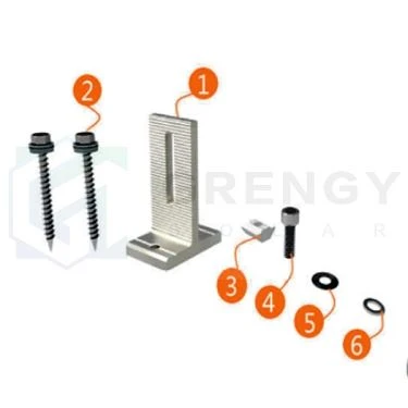 T feet clamp for solar racking(001)