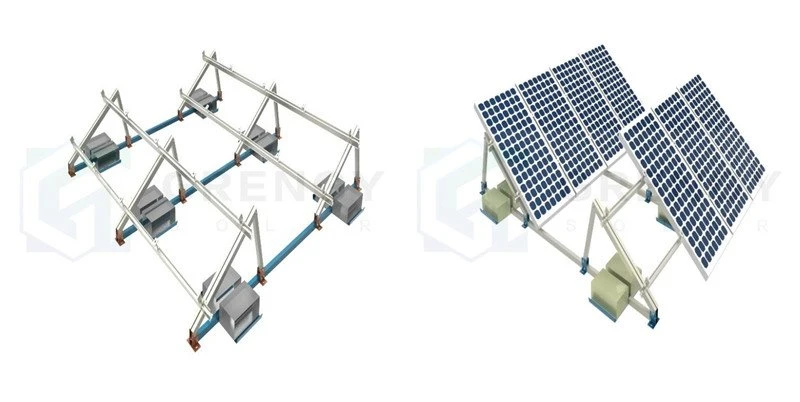 solar ballast matrix system solar ballast matrix system