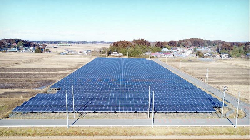 Japonija – saulės energijos ūkio laikiklis 2,5 MW