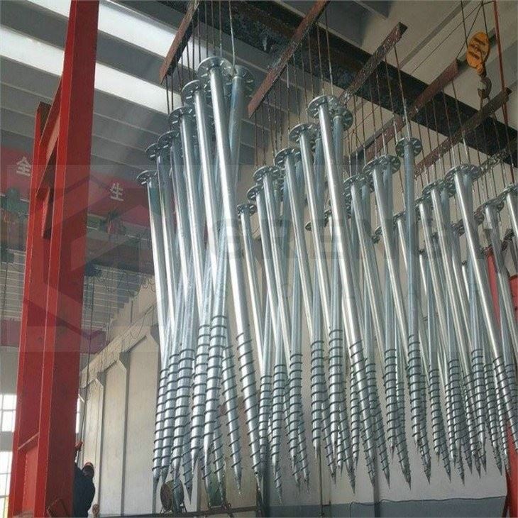 Universal Ground Screw Pile For Solar Mounting Project