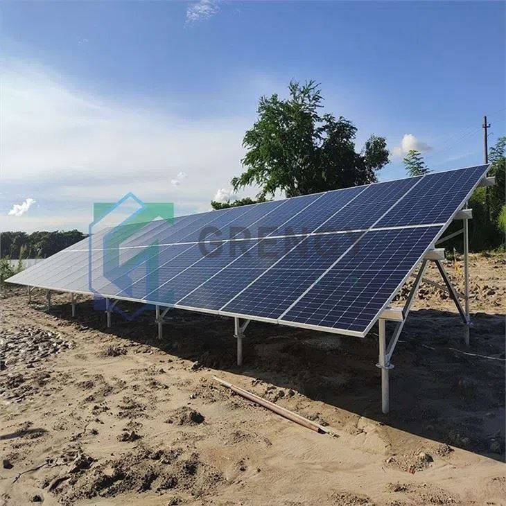 Ekonomiški Pv antžeminių stelažų sistemos saulės kolektorių stulpai