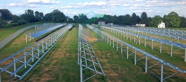 Solar Panel Ground Mounting Rack
