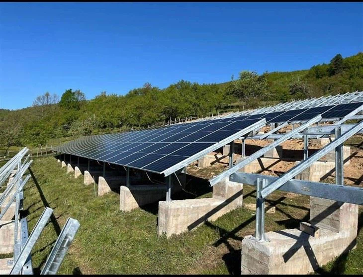 Commercial HDG Ground Solar Racking: Superior Durability & Longevity factory