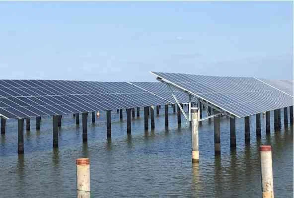 Concrete Single Pile Solar Mounting System