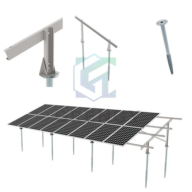 Individualizuotos PV antžeminės montavimo lentelės saulės ūkiams / gyvenamosioms ir komercinėms patalpoms