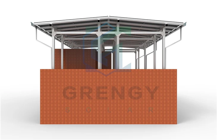 Green Infrastructure Made Durable: Aluminum Canopy For Commercial And Residential Use factory