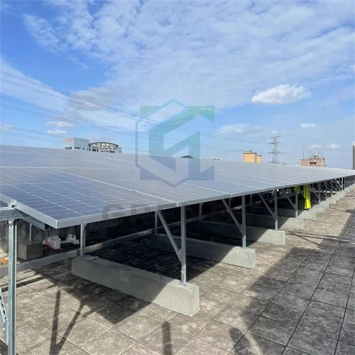 HDG Solar Ballasted Mounts For Flat Roofs | No Penetration Installation