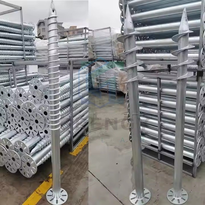 Helical Piles For Fence Posts