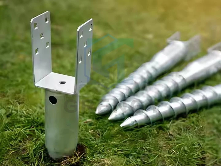 Helical Piles For Fence Posts