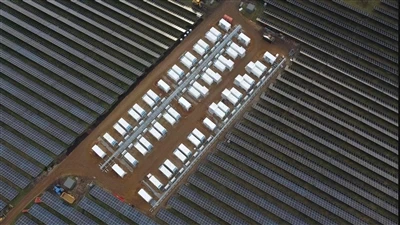 Šiaurės Europoje didžiausia saulės energija{0}}plius-baterija Park Powers Uo
