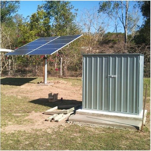 Single-column Photovoltaic Support