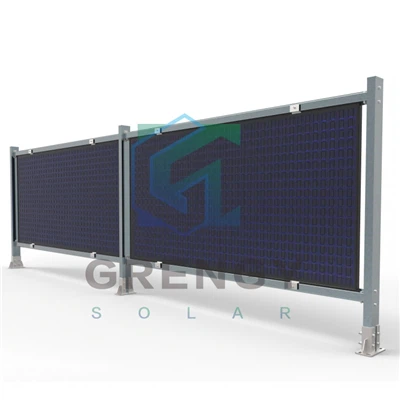 Didelio-efektyvumo vertikalios žemės ūkio-PV stelažai