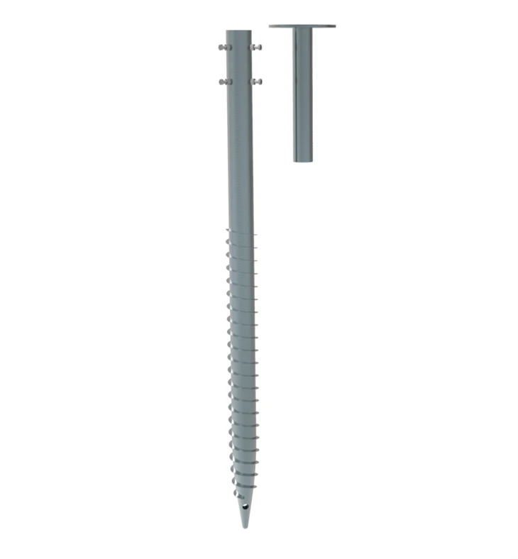 Solar Ground Screw Piles Galvanized suppliers