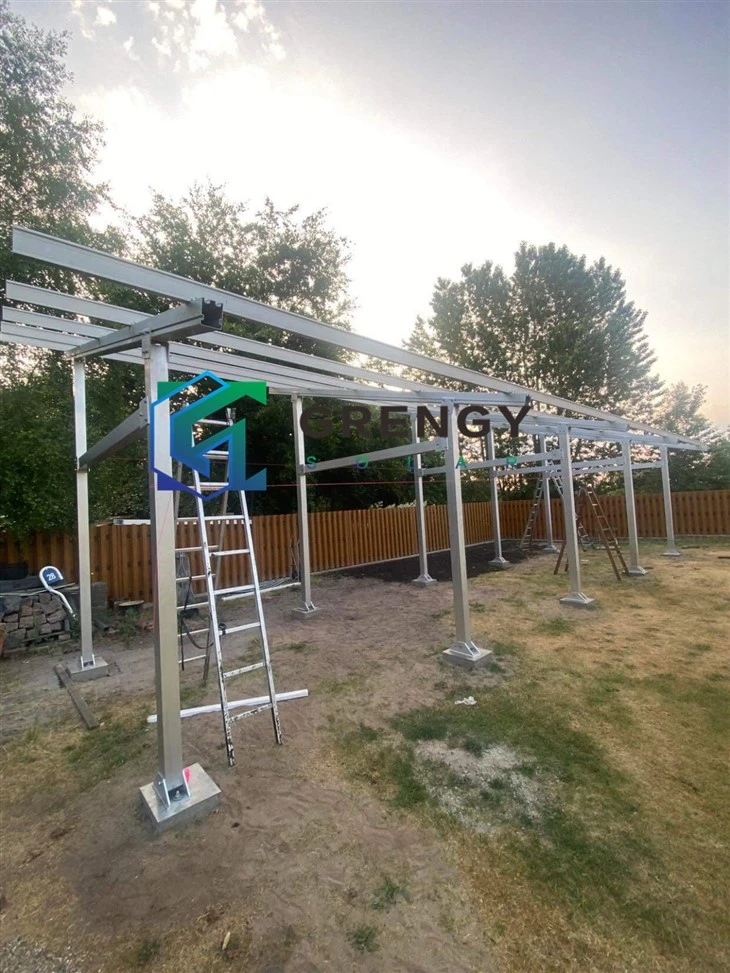 Solar Panel Parking Canopy